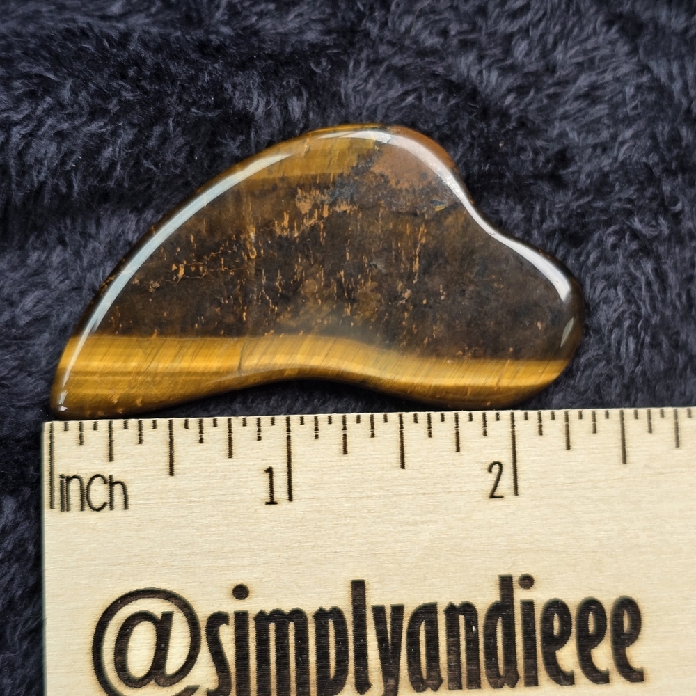 Tiger Eye Crystal Gua Sha face tool